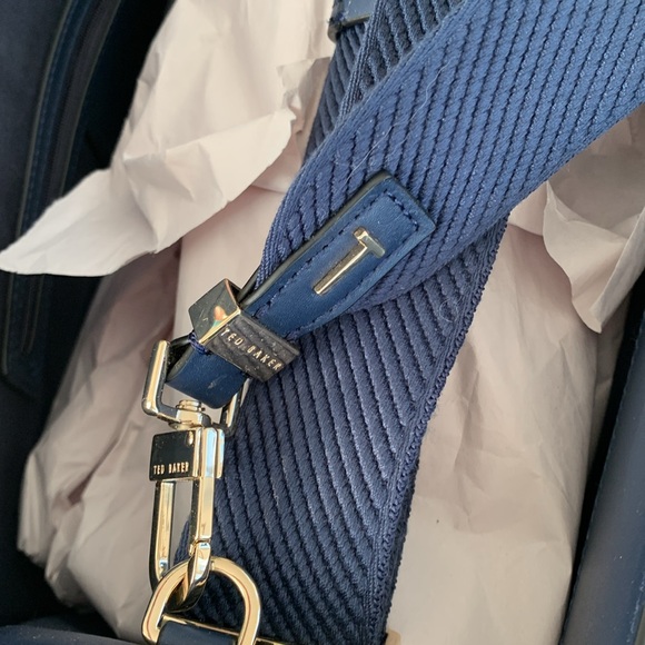 💝💝💝 Ted Baker London Grey Canvas Grace Large Tote Bag 💝💝💝 - Picture 9 of 11